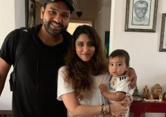 Rohit, Ritika finally reveal baby boy's name