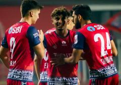 Jamshedpur's Sanan steals the show with stunning goal