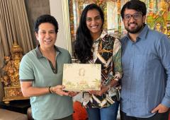 Why Sindhu Visited Sachin...