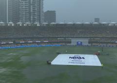 PIX: Rain reigns on Day 1 of Australia-India 3rd Test