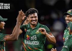 Taskin leads Bangladesh to series victory over Windies