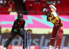 T20 WC PIX: WI stagger to win over plucky PNG