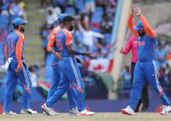 T20 WC PIX: India overpower B'desh; close in on semis