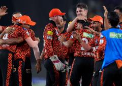 IPL PIX: SRH make history to thump MI by 31 runs