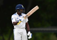 Sudarshan hits century but Australia A sniff victory