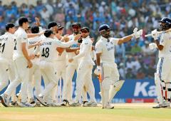 PIX: First time in 91 years! India whitewashed at home