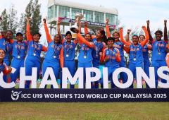 India whip SA, retain women's U-19 T20 World Cup crown