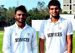 Ranji: Service complete record chase; J&K in quarters