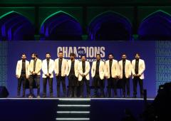 PIX: Champions Trophy launched at historic Lahore Fort