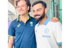 Konstas: 'My Whole Family Loves Virat'