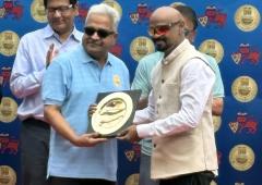 Wankhede@50: Gavaskar, Kambli felicitated