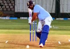 SEE: Rohit Practices For Champions Trophy