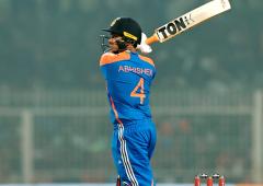 1st T20I PIX: India make short work of England