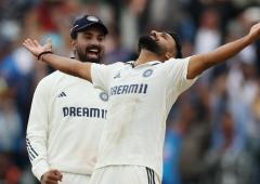 PIX: Akash Wrecks England As India Level Series