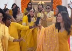 Ladki Wale! Team-mates Groove At Smriti's Haldi