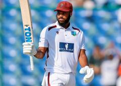 PIX: Campbell, Hope launch WI fightback after follow-on