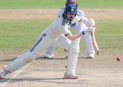 PIX: India down Windies to complete series sweep