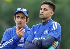 Gambhir backs aggressive approach despite Surya's slump
