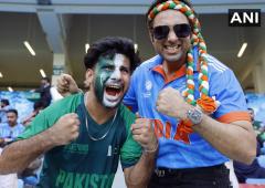 PIX: Carnival vibes as Indo-Pak fans light up Dubai