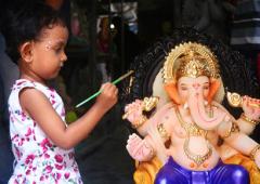 The Family That Makes Ganeshas