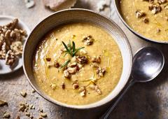 Recipe: Mixed Vegetable And Walnut Soup