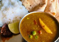 Recipe: Mayur's Spicy Green Peas Curry