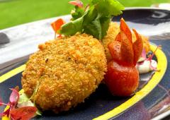 Recipe: Chef Rajiv's Banana Cutlets, Kale Fritters