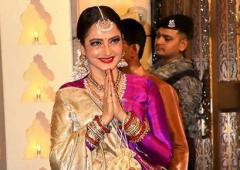 What Makes Rekha Bollywood's Sari Queen