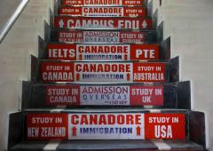 Row Derails Students' Canada Dreams