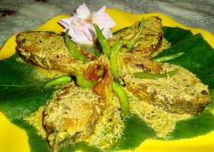 Recipe: Hilsa in Mustard Gravy