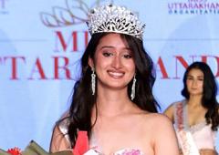 And Smriti is Miss Uttarakhand!