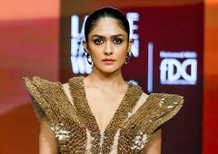 Is This Mrunal's Boldest Runway Moment?