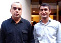 Spotted: Paresh Rawal in New York
