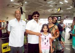 Spotted: Tamil actor Prabhu in Kochi