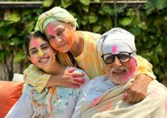How The Bachchans Celebrated Holi