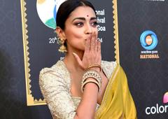 Who's Shriya Blowing A Kiss To?