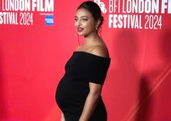 Radhika Debuts Her Baby Bump