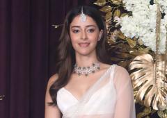 Ananya Dazzles At Manish's Diwali Party