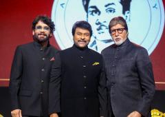 When Chiranjeevi Touched Amitabh's Feet