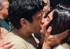 Shibani-Farhan Usher In 2025 With A Kiss