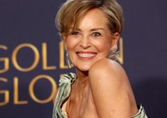 Golden Globes Red Carpet: Hello Sharon Stone!