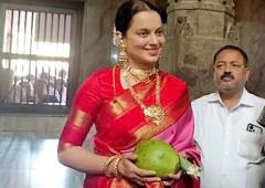 Kangana's Temple Run In Karnataka