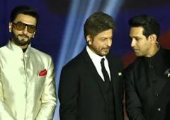 SRK's Day Out With Ranveer, Vikrant