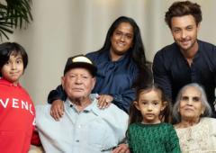 Arpita to Salim Khan: 'Happiest 90th Birthday Daddy'