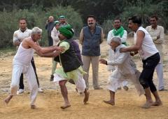 Farmers Play Kabaddi!