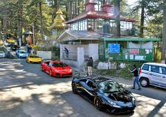 So Many Lamborghinis in Shimla!