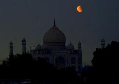 The Lunar Eclipse As Seen In India