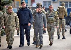 Zelenskyy Visits Newly Freed Kherson