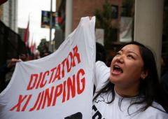 'Dictator XI Jinping!'