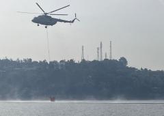 IAF chopper roped in to fight huge U'khand forest fire